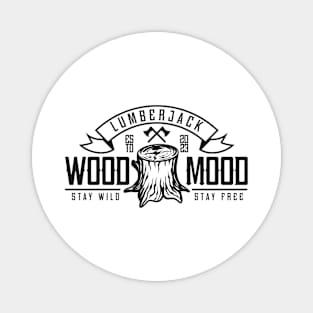 Wood mood Magnet